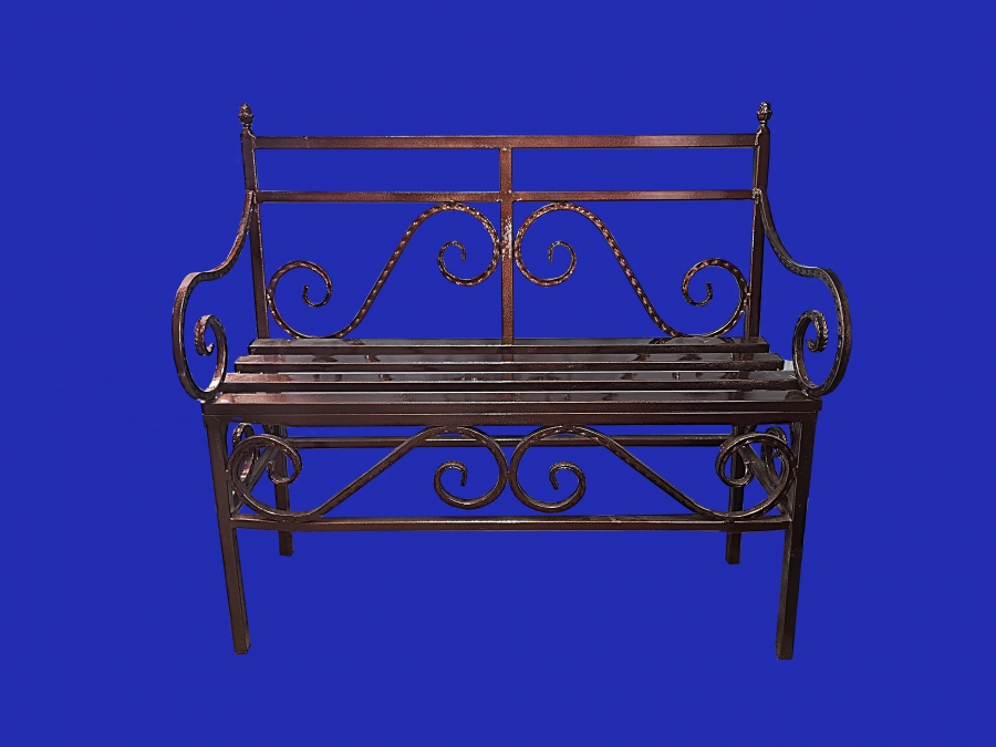 Лавка из профильной трубы 25*25